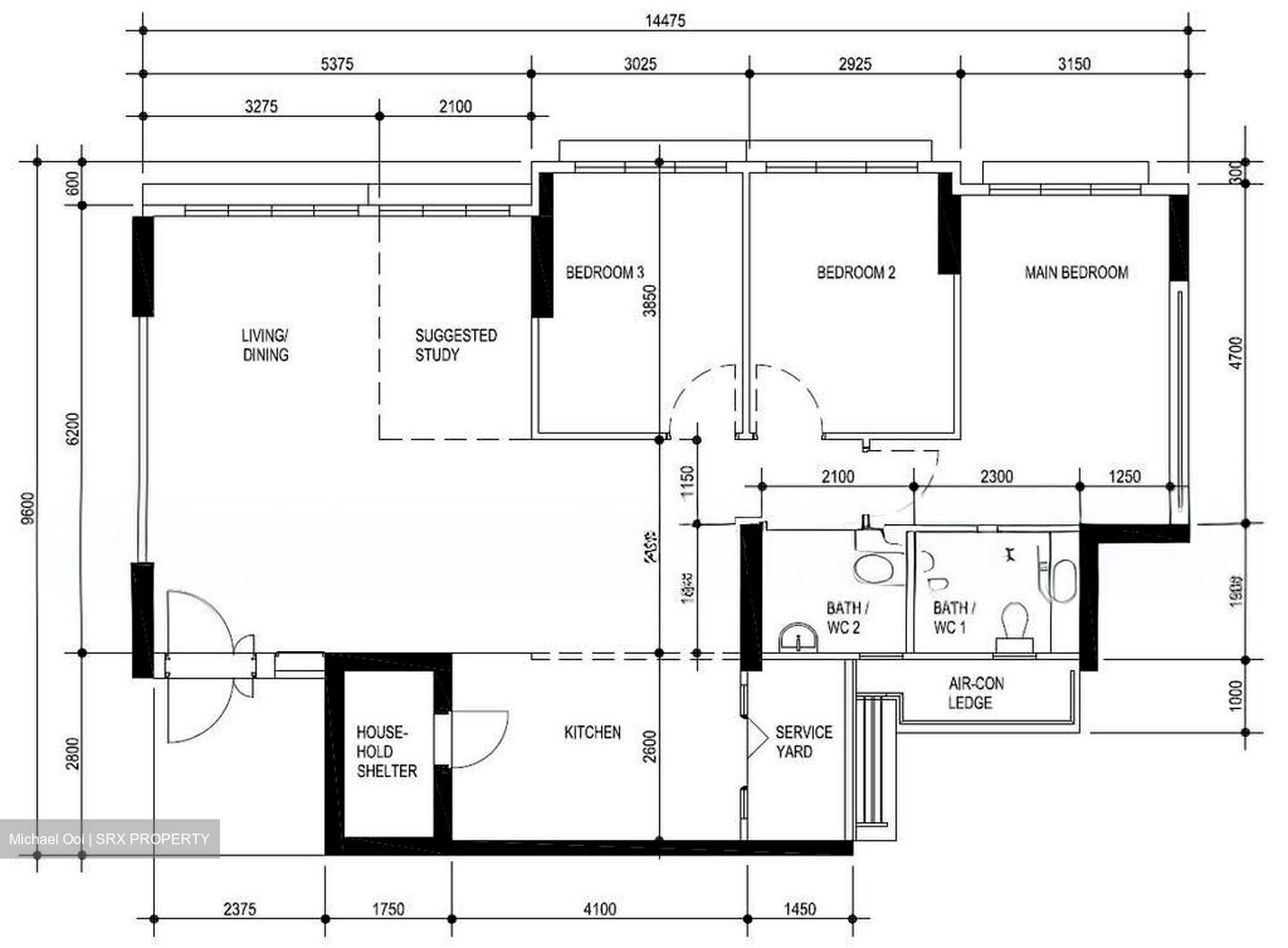Blk 439B West Edge @ Bukit Batok (Bukit Batok), HDB 5 Rooms #548909571